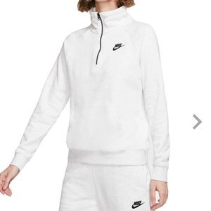 Nike Women’s Light Grey Quarter Zip